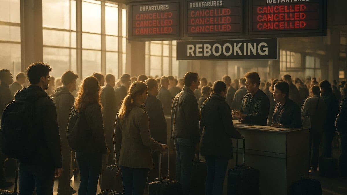 Germany Flight Chaos Grounds Thousands Across Europe