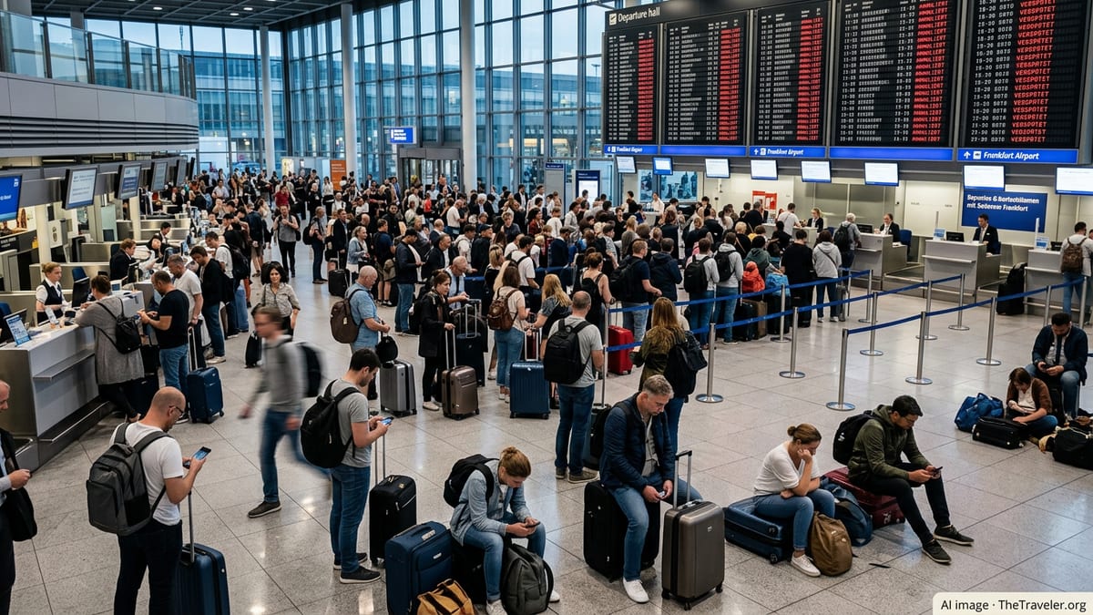 Germany Flight Chaos: 506 Cancellations Cripple Key Hubs