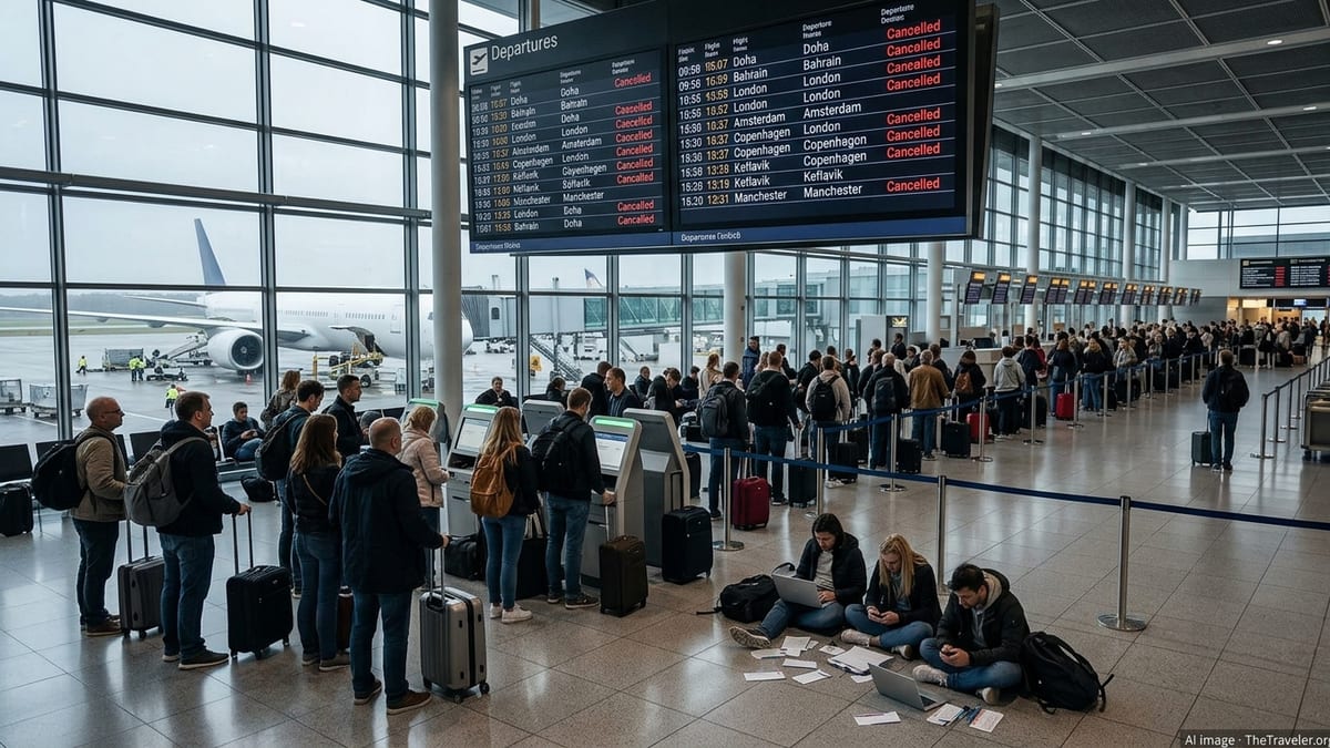 Flight Cancellations in Germany Hit Gulf and UK Routes