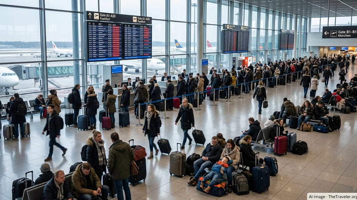 Gulf Airspace Shutdown Triggers Severe Flight Chaos in Germany