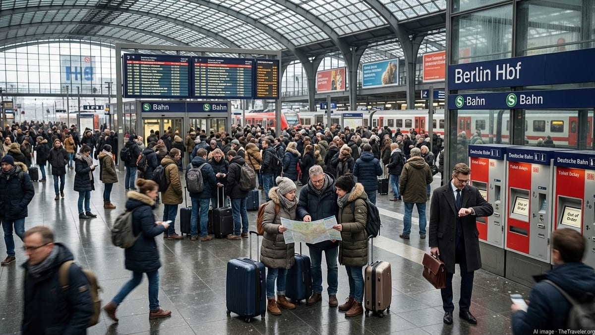 Germany Travel Chaos As 48-Hour Transport Strike Looms
