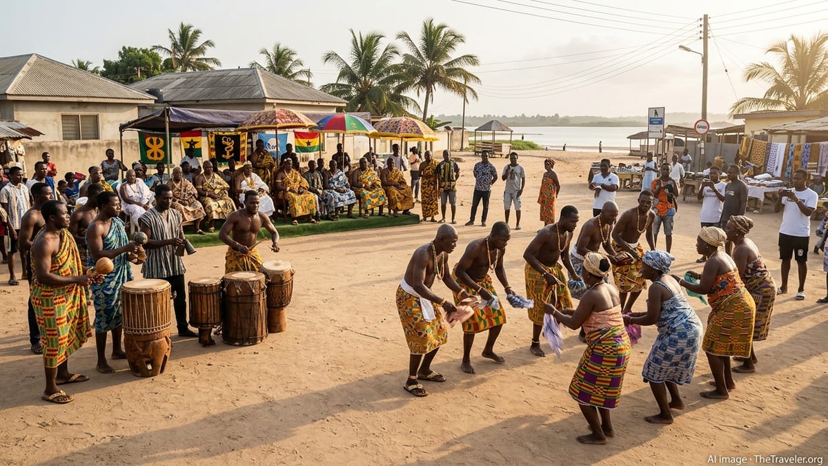 Ghana’s Agbadza War Dance Steps Into Global Tourism Spotlight