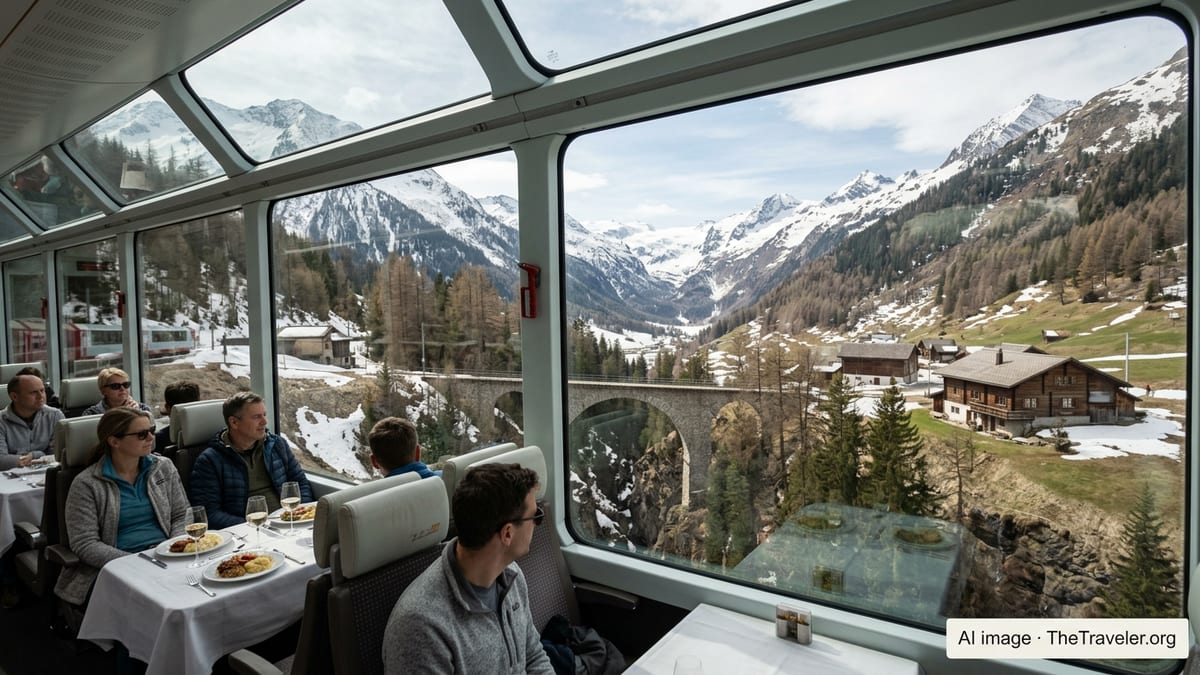 Ride the Glacier Express Through Switzerland’s Alpine Heart