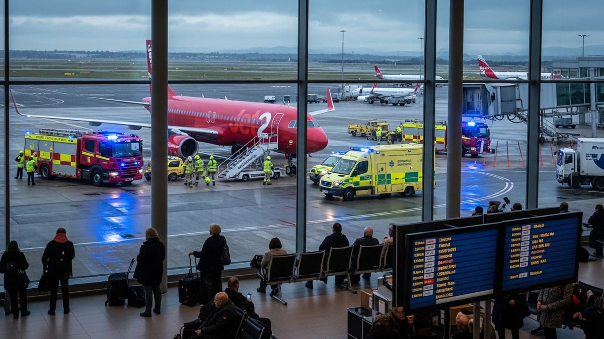Jet2 Medical Emergency Sparks Major Morning Delays at Glasgow Airport