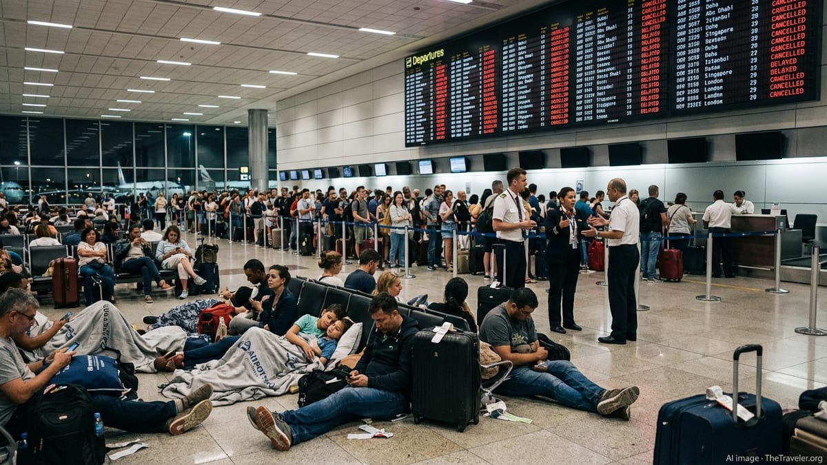 Middle East Airspace Shutdown Strands Global Travelers