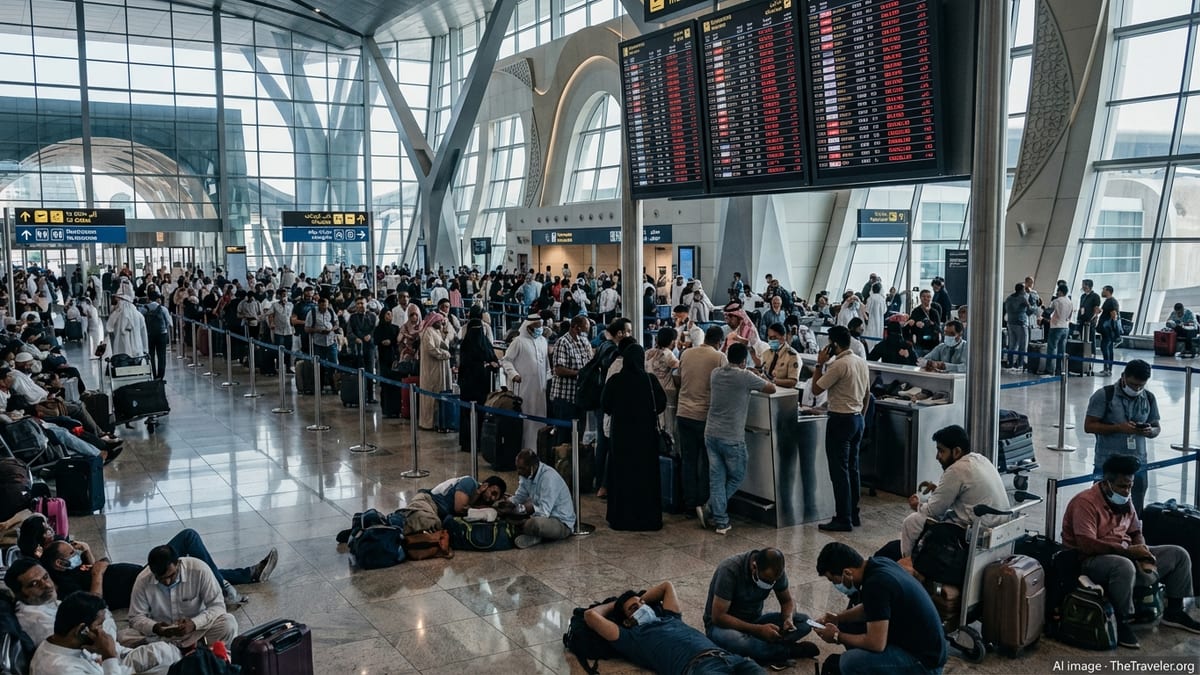 Global Air Travel Paralysed as Middle East Skies Close