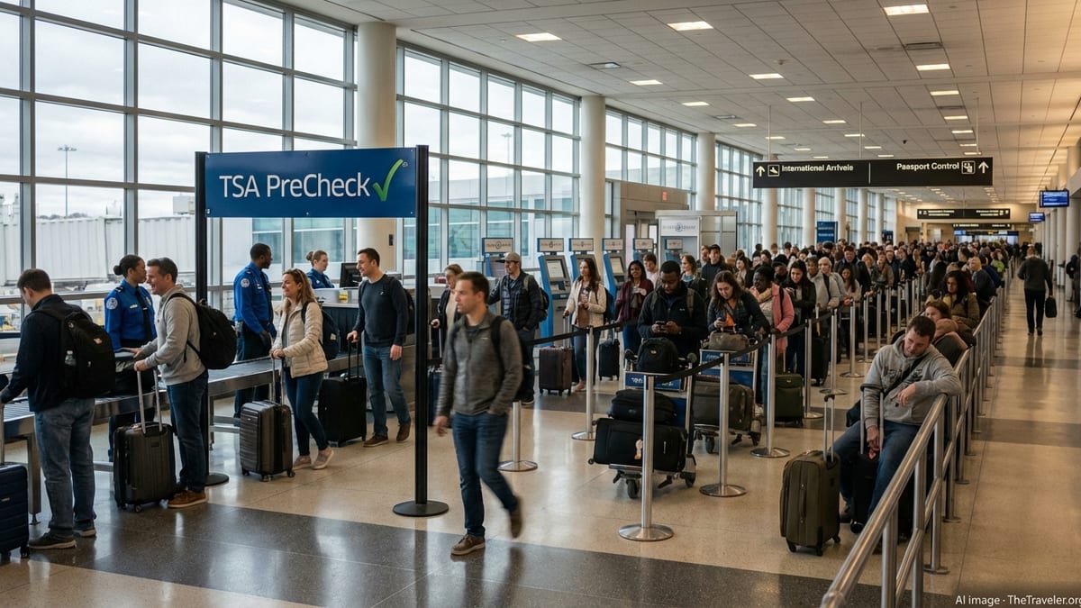 Global Entry Halted as TSA PreCheck Survives Shutdown