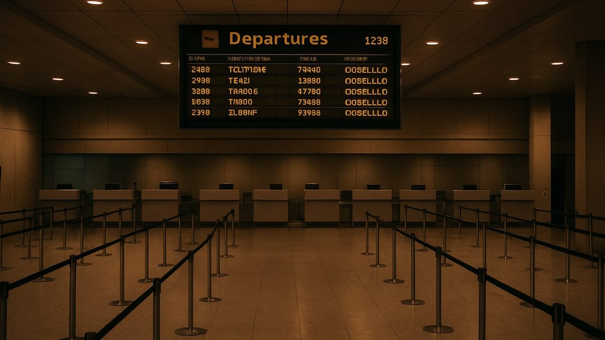 Global Flight Disruptions Expose Fragile Aviation Networks in 2026