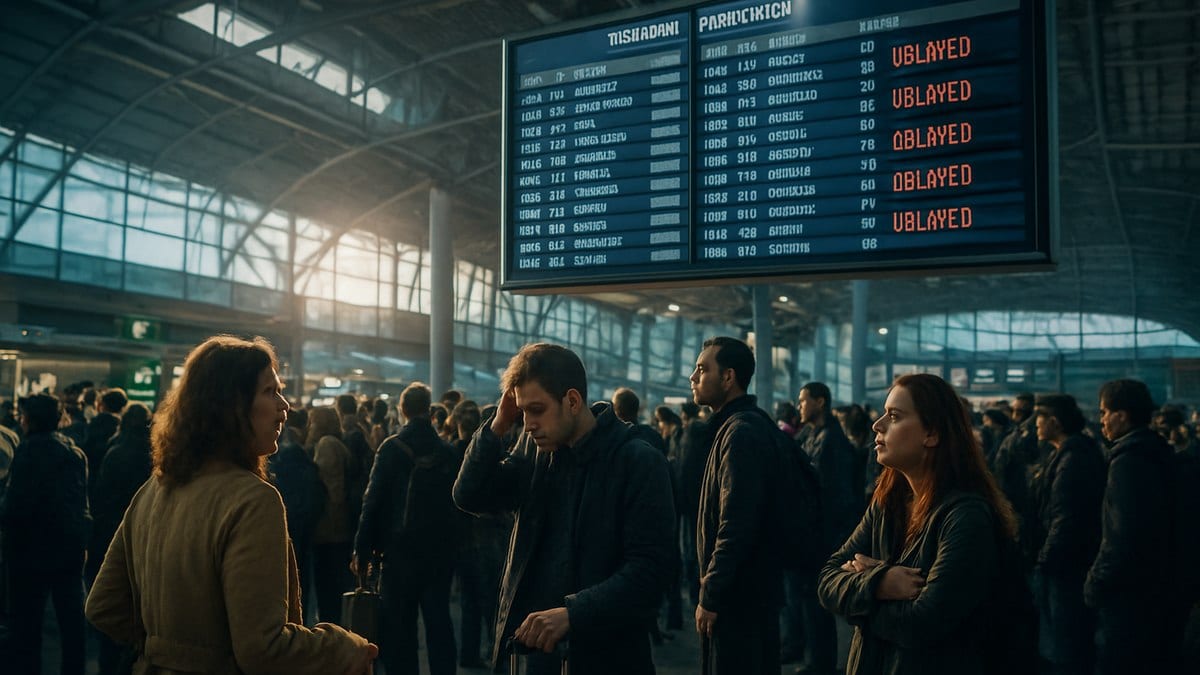 Global Flight Disruptions Lay Bare Fragile Aviation Networks