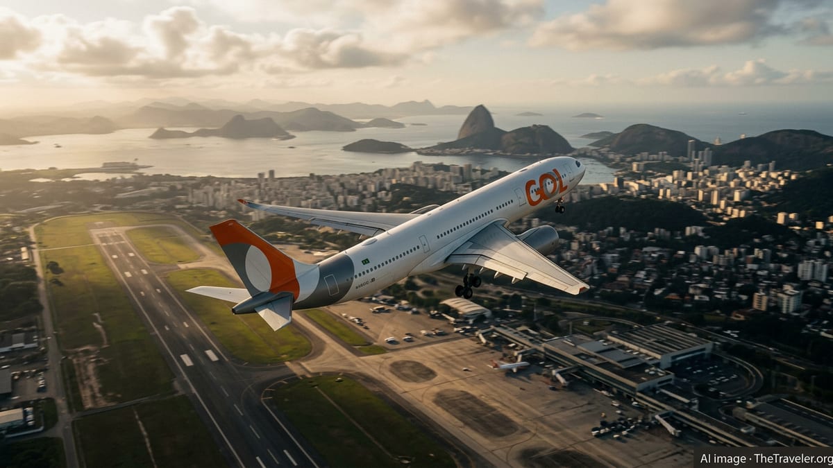 GOL Plans Direct Rio Flights to Europe in Major Expansion