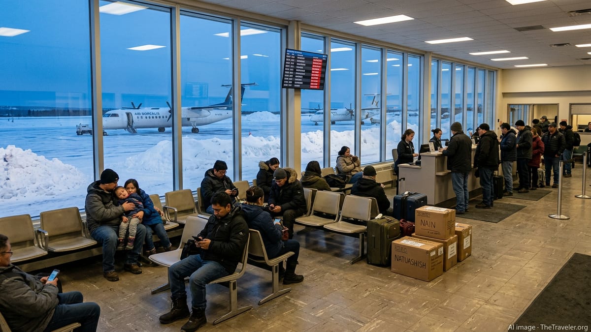 Flight Chaos at Goose Bay Strands Remote Labrador Travellers