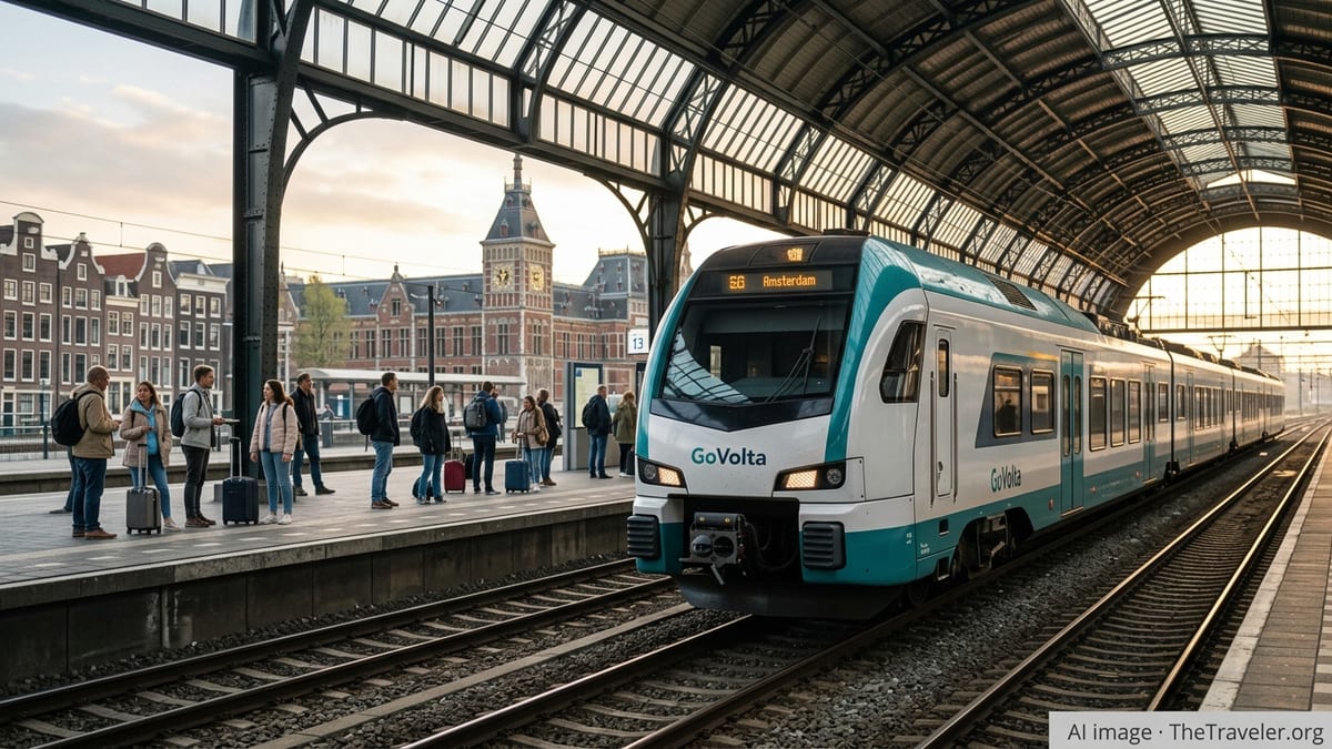 GoVolta to Launch Low-Cost Amsterdam–Berlin Rail Link in 2026