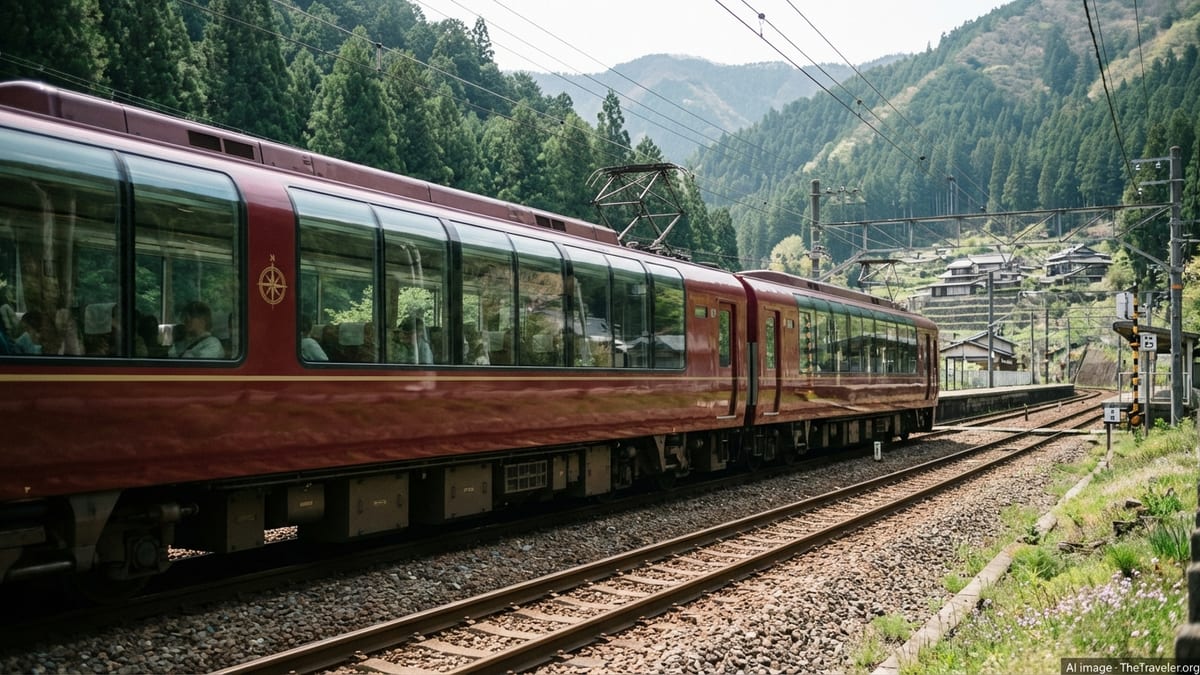 Japan Unveils Gran Tenku Luxury Train to Sacred Mount Koya