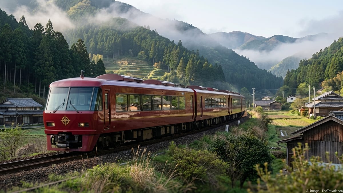 Japan’s Gran Tenku Luxury Train to Mt Koya Starts April 2026