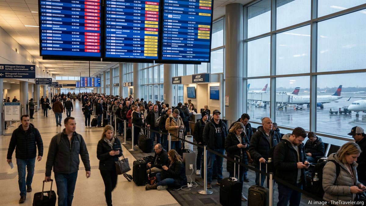 Grand Rapids Airport Turmoil Ripples Across US Travel Network