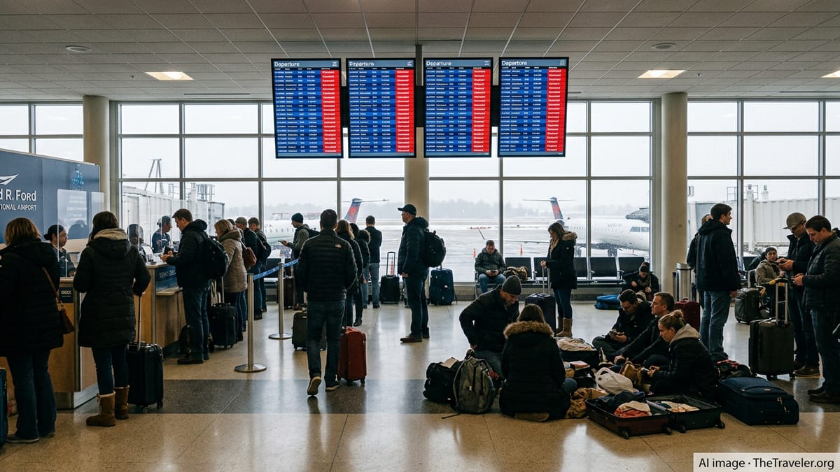 Grand Rapids Cancellations Ripple Across US Air Network