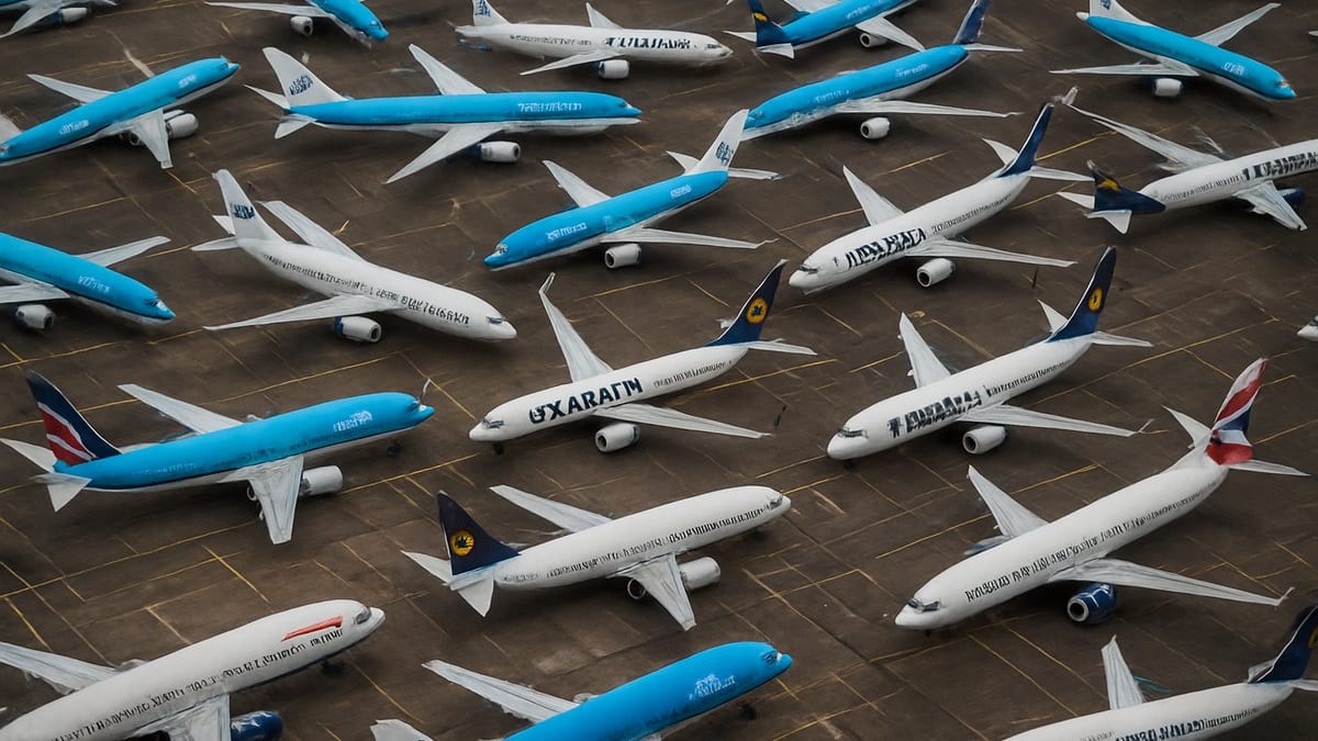 The Great European Grounding: Air France–KLM Hit by 1,899 Delays