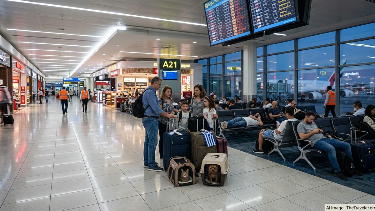 Drone Scare Delays Greek Repatriation Flight From UAE