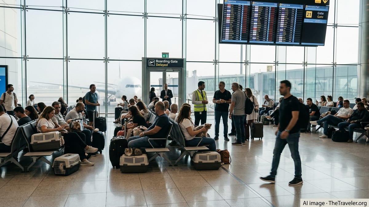 Drone Scare Delays Greek Repatriation Flight From UAE