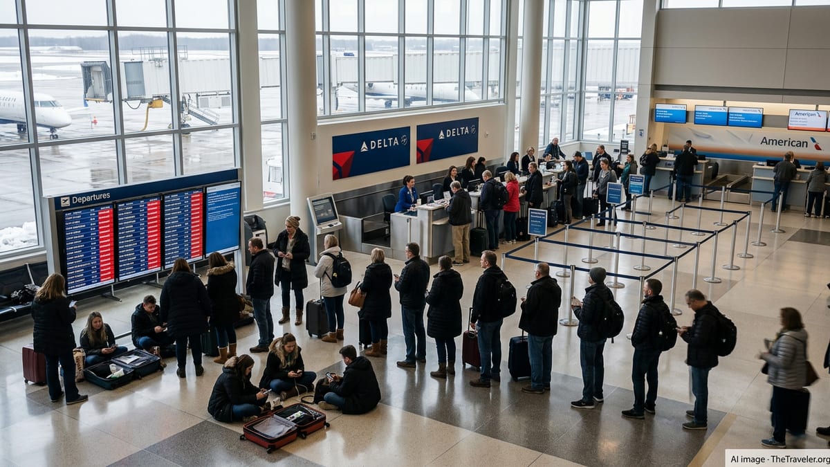 Green Bay Airport Hit by Wave of Cancellations Impacting Hubs