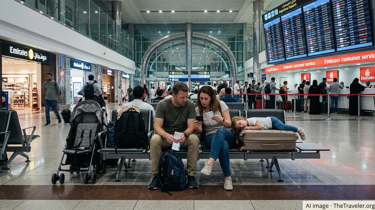 Grounded by Emirates: Families Stranded in Dubai Chaos