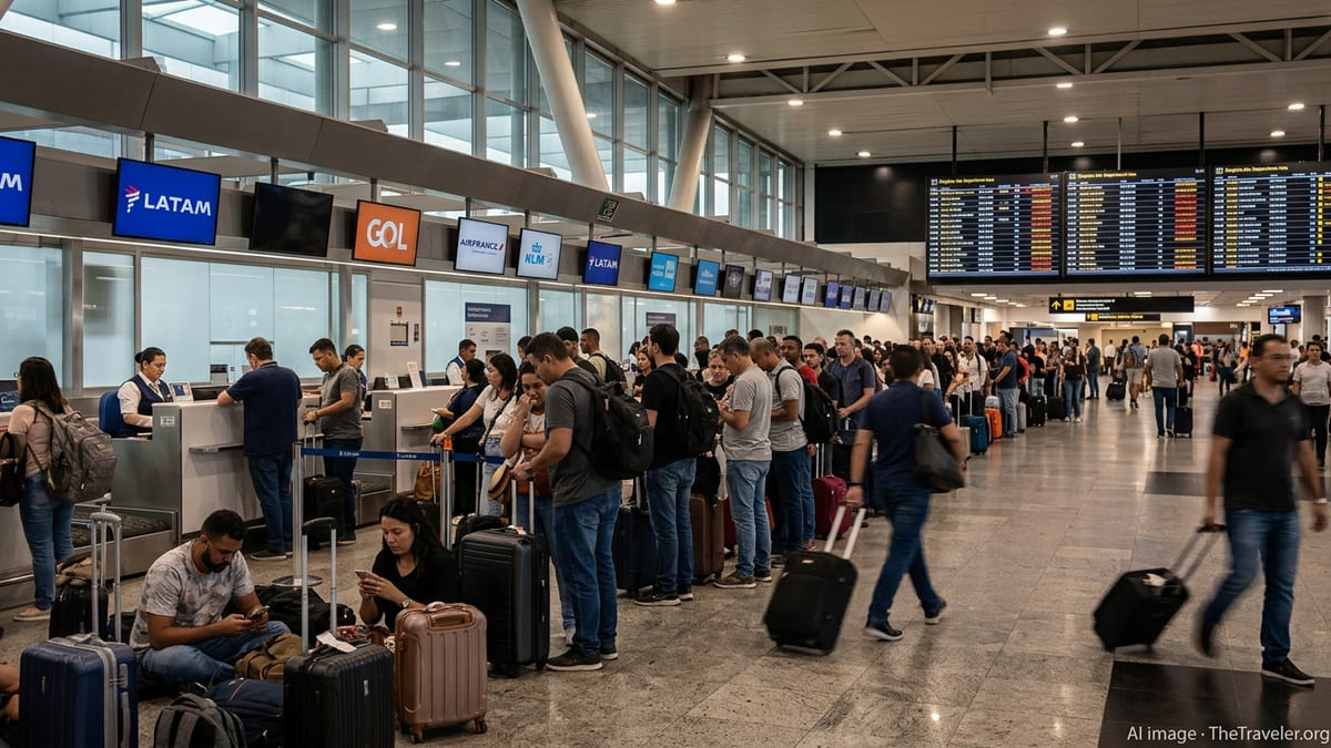 Flight Chaos at São Paulo-Guarulhos as Cancellations Mount