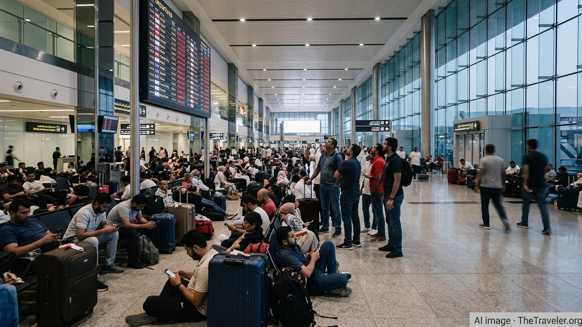 Gulf Air Halts 96 Flights, Leaving Bahrain Travelers Stranded