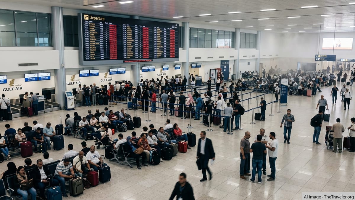 Gulf Air Cancellations Leave Bahrain Passengers Stranded