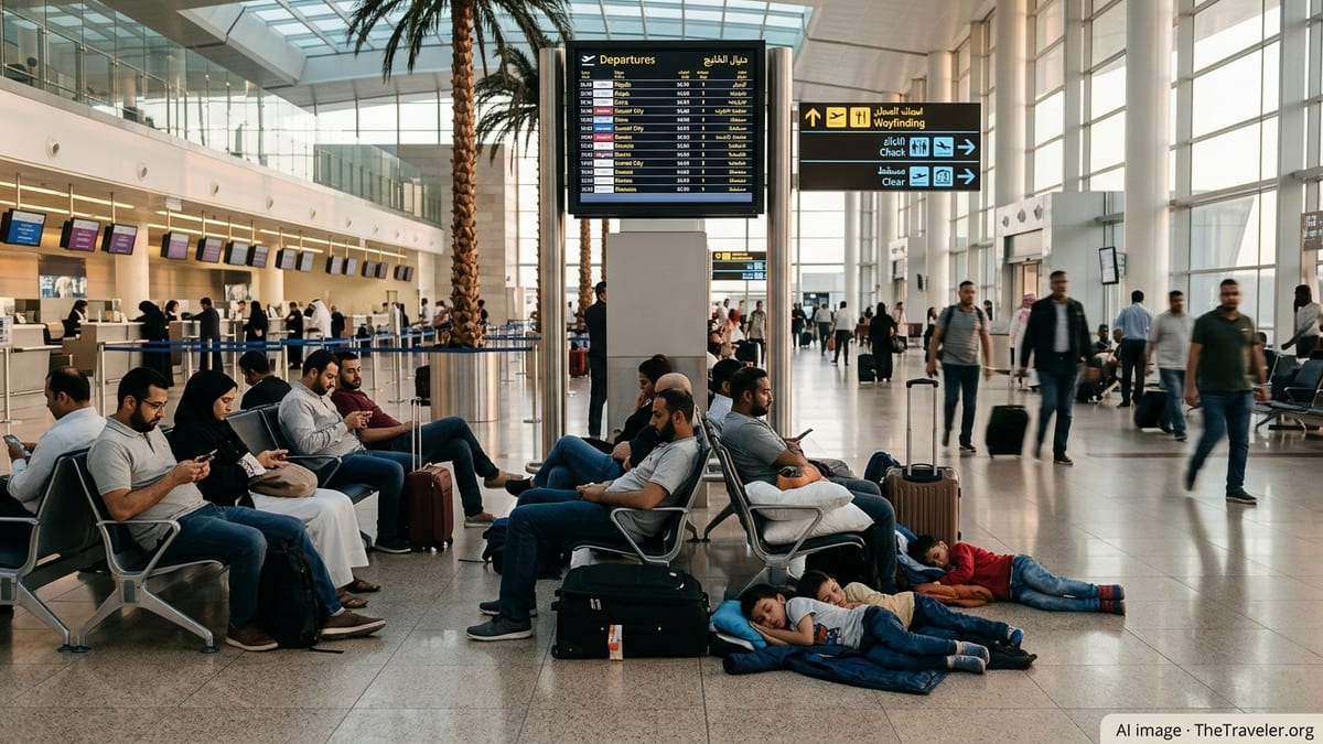Gulf Air Cancellations Leave Passengers Stranded Across Gulf Hubs