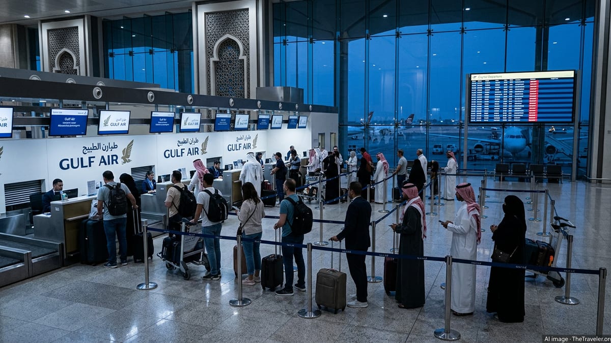 Gulf Air Reroutes Via Dammam As Bahrain Airspace Stays Shut