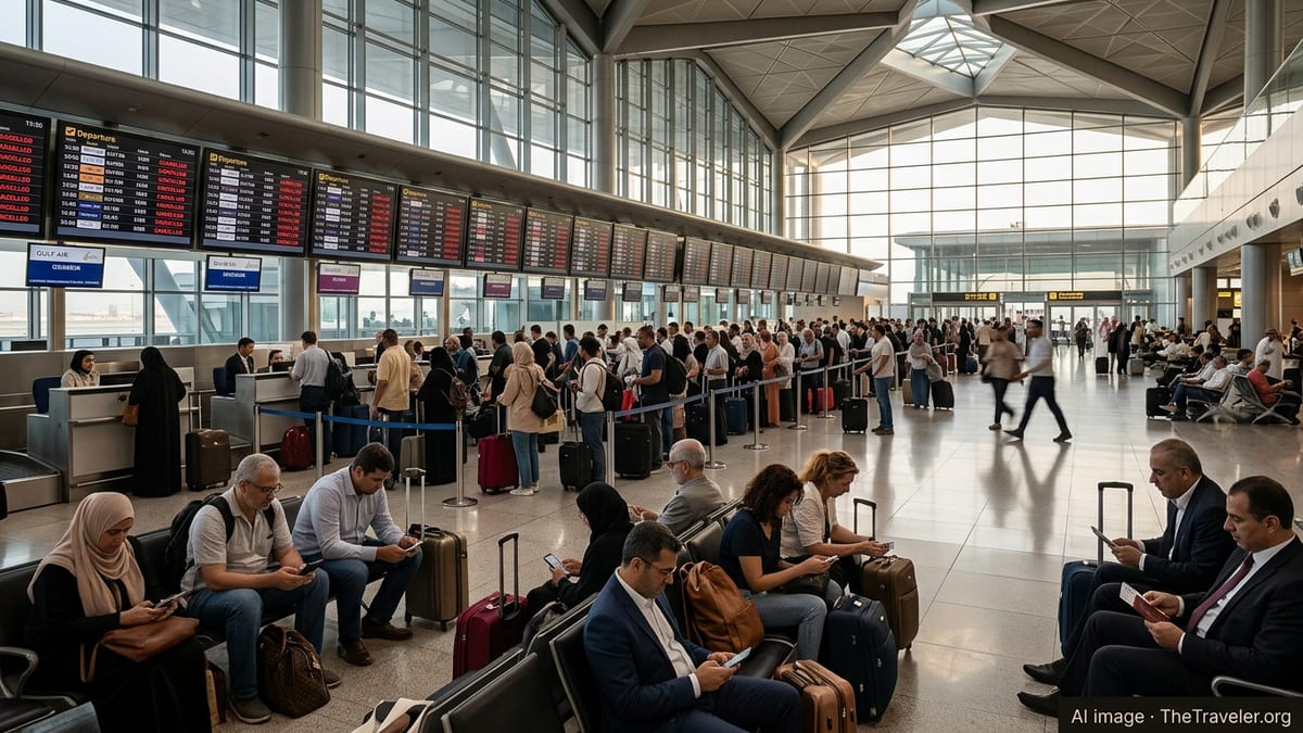 Gulf Air, El Al and Saudia Cancellations Strand Passengers