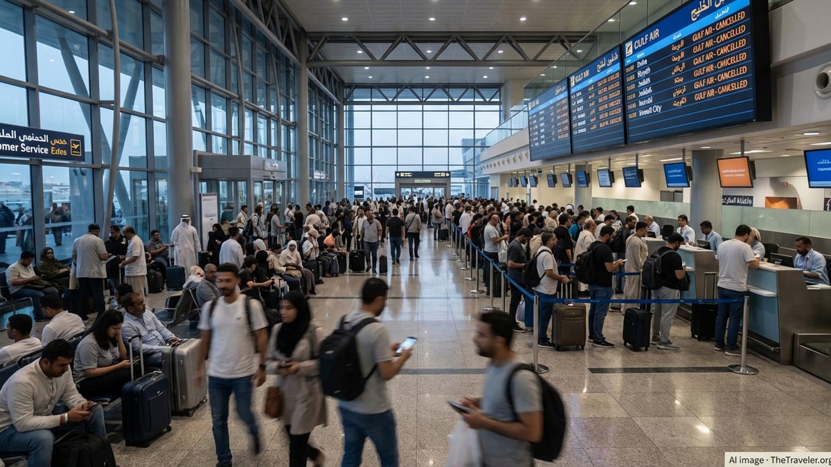 Gulf Air Cancellations Trigger Major Regional Travel Chaos