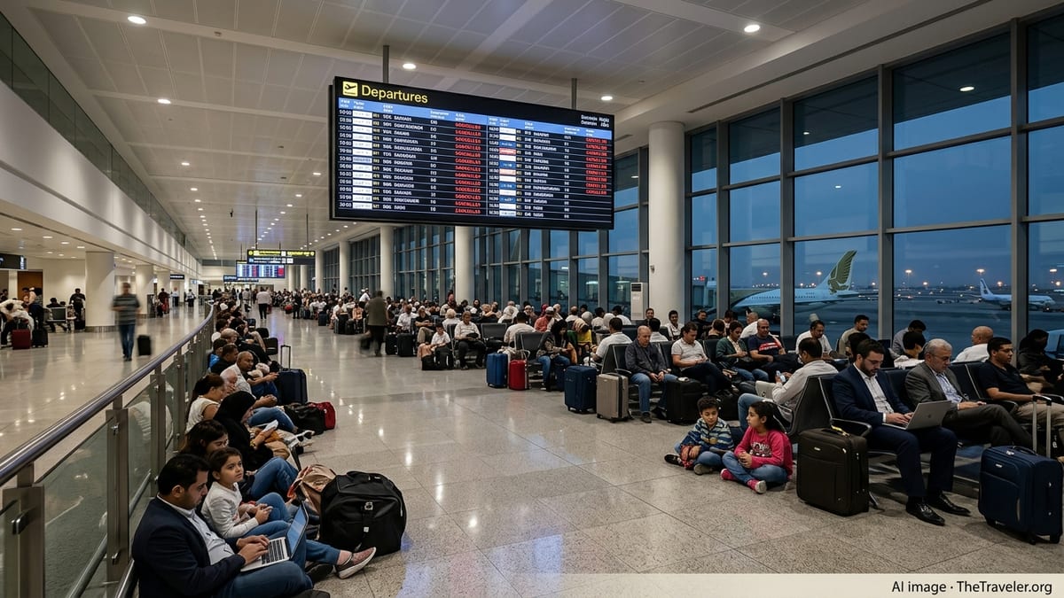 Gulf Air Cancellations Strand Travelers Across Key Gulf Hubs