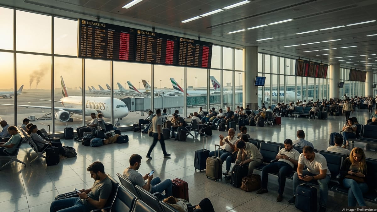Iran Strikes Throw Gulf Travel Hubs Into Turmoil