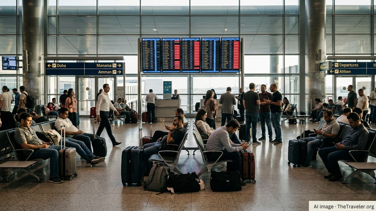 Gulf Carriers’ Cancellations Snarl Travel Across Key Hubs