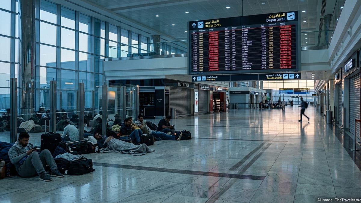 Gulf Aviation Shock: UAE, Qatar and Bahrain Shut Airports Overnight