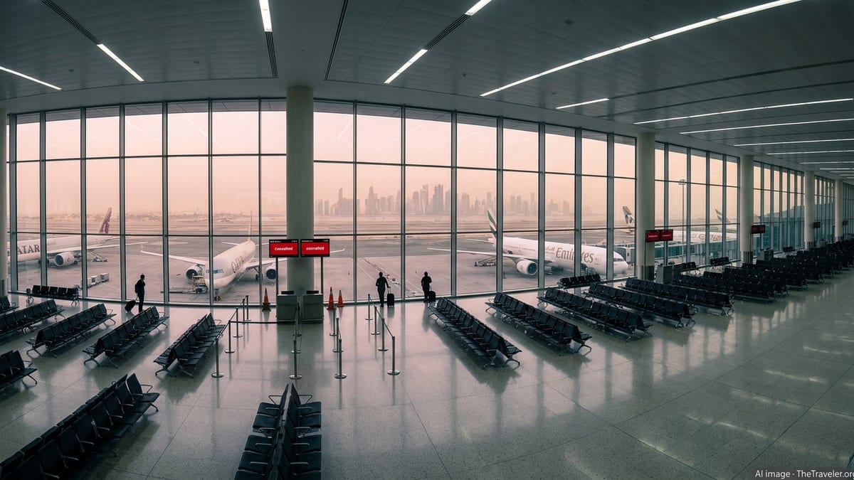 Gulf Carriers Reel as War Shuts Skies and Tourism Collapses