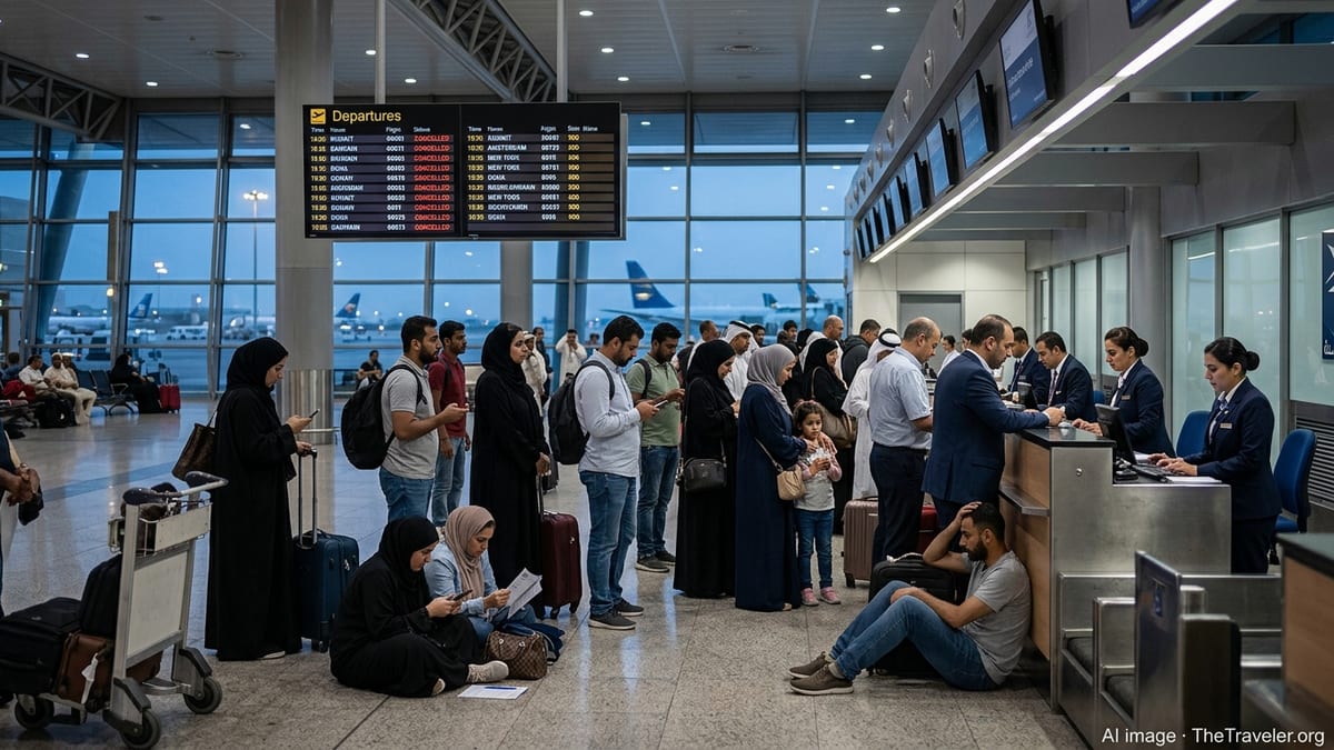 Gulf Carriers’ Cancellations Leave Kuwait Travelers Stranded