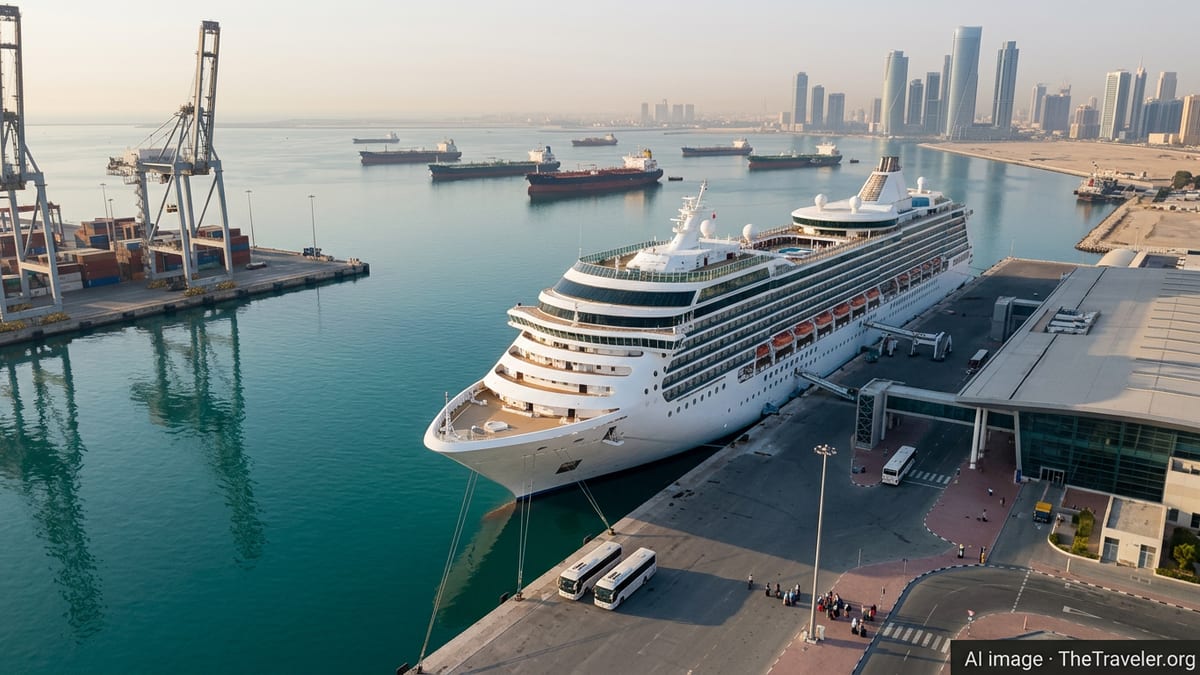 Gulf Tensions Leave Cruise Ships Stranded and Tourism Reeling