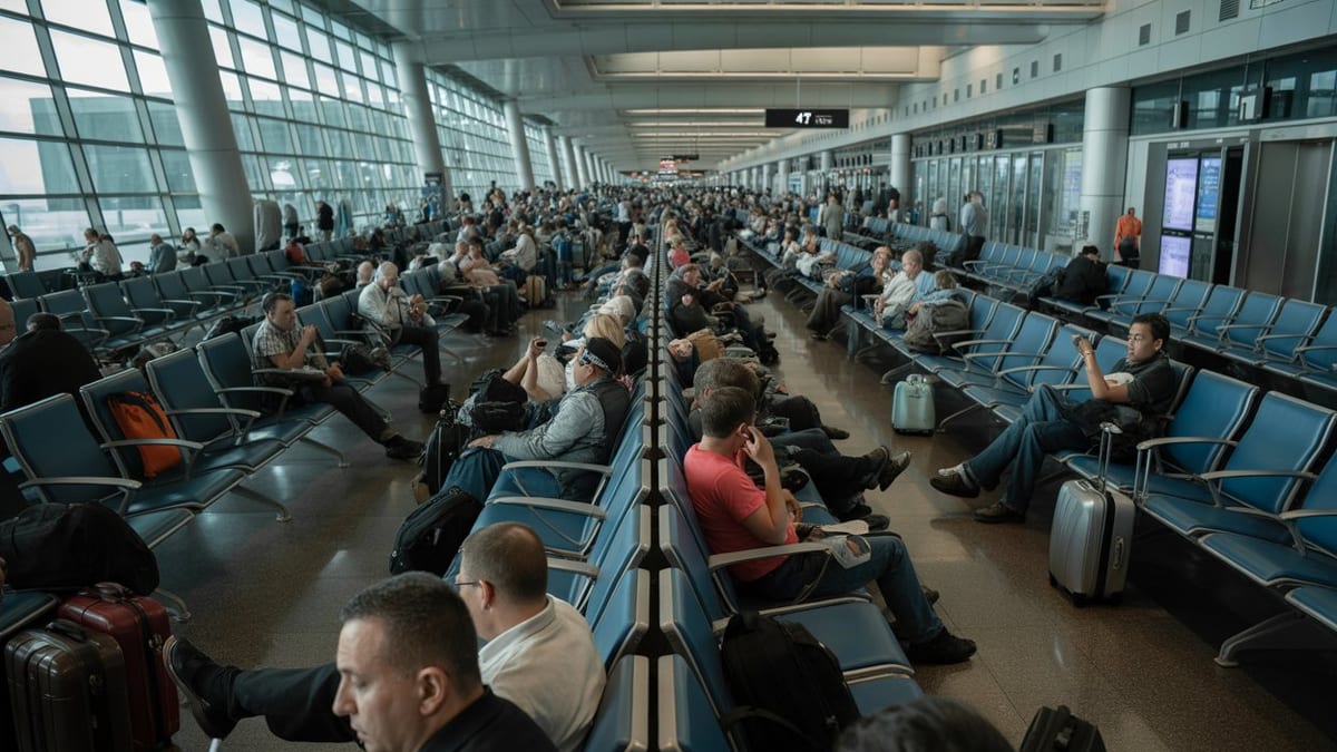 Gulf Flight Cancellations Leave Kuwait Passengers Stranded