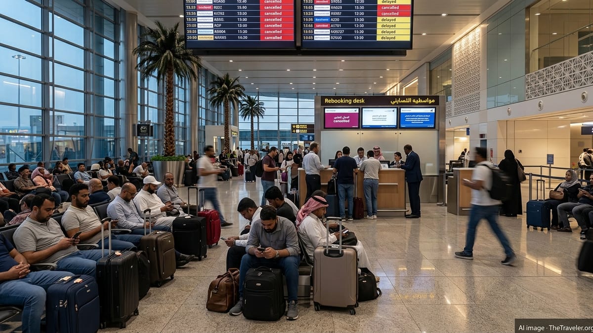 Gulf Carriers Ground Flights as Gulf Tensions Disrupt Travel