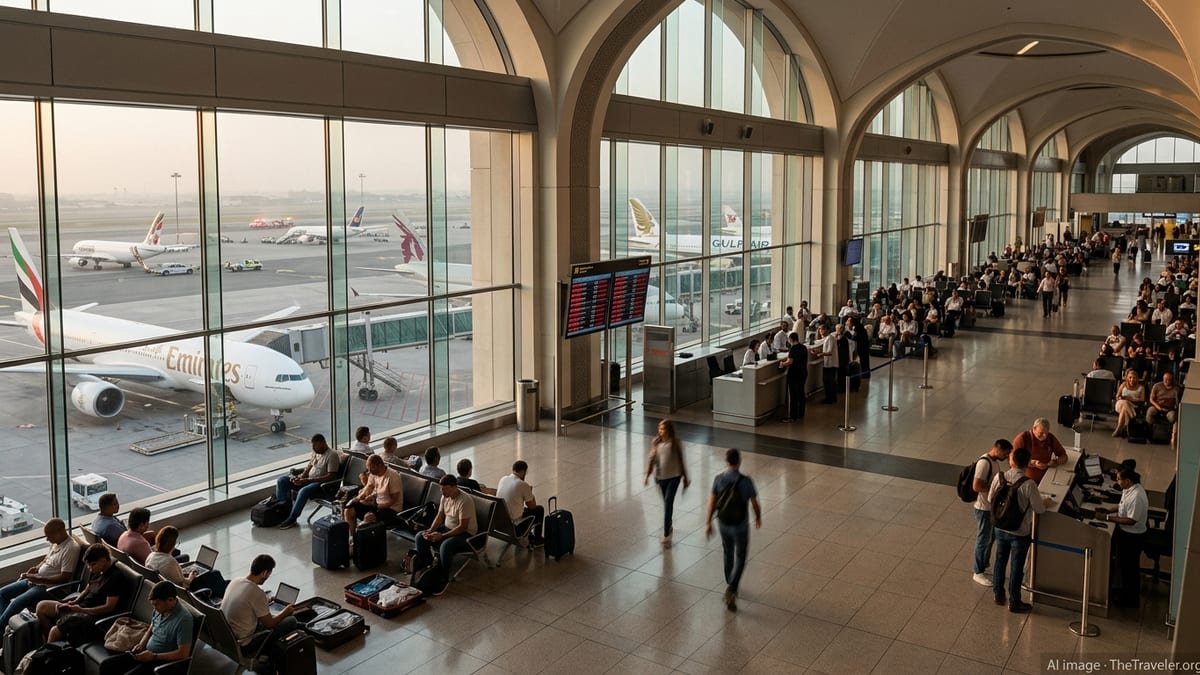 Middle East Conflict Sparks Fresh Wave of Gulf Flight Chaos