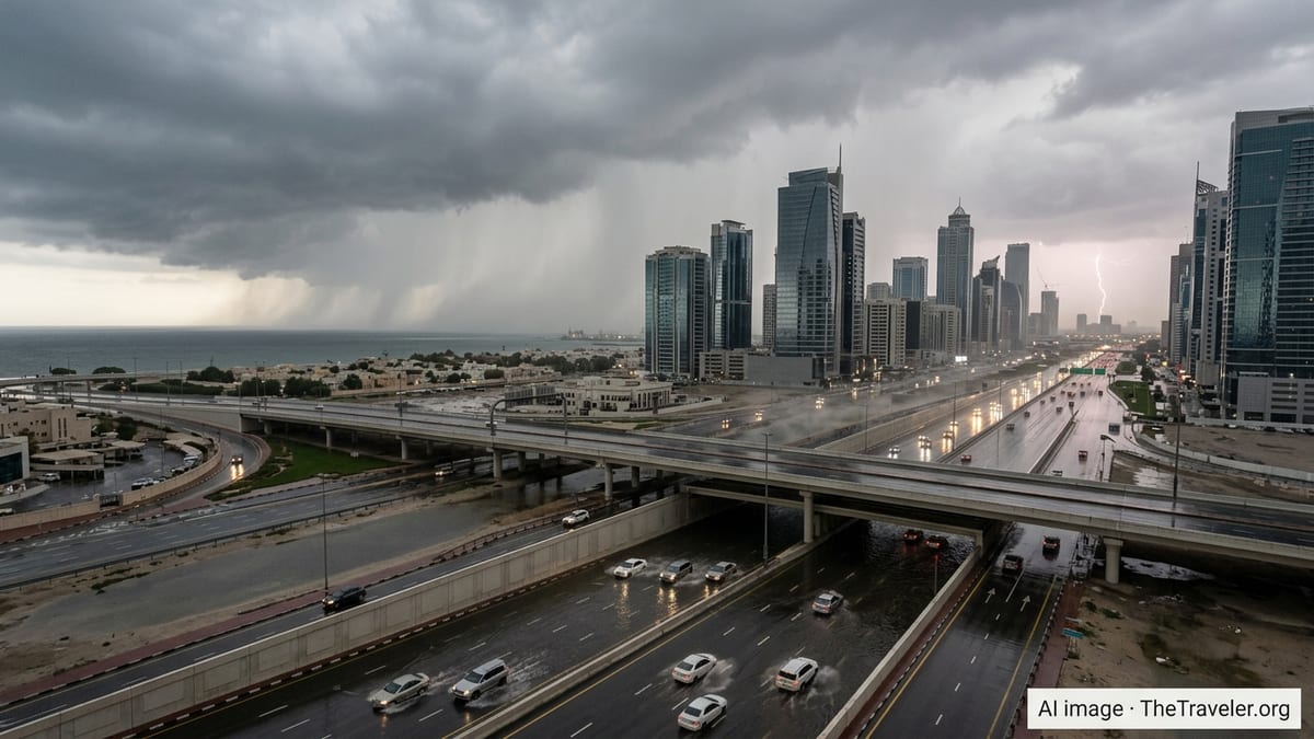 Severe Gulf Storm Disrupts Travel in UAE, Iran and Oman