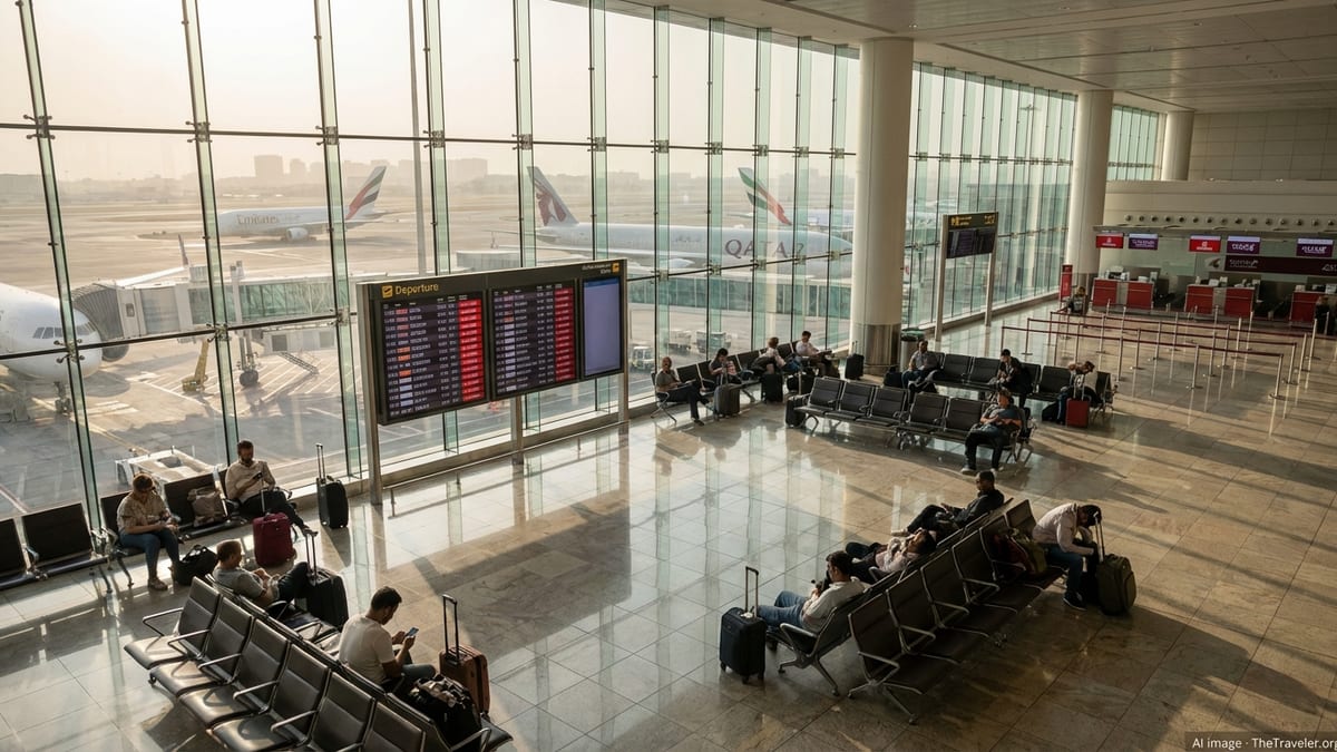 Gulf Tourism Reels as Airspace Closures Follow US–Israel Strike