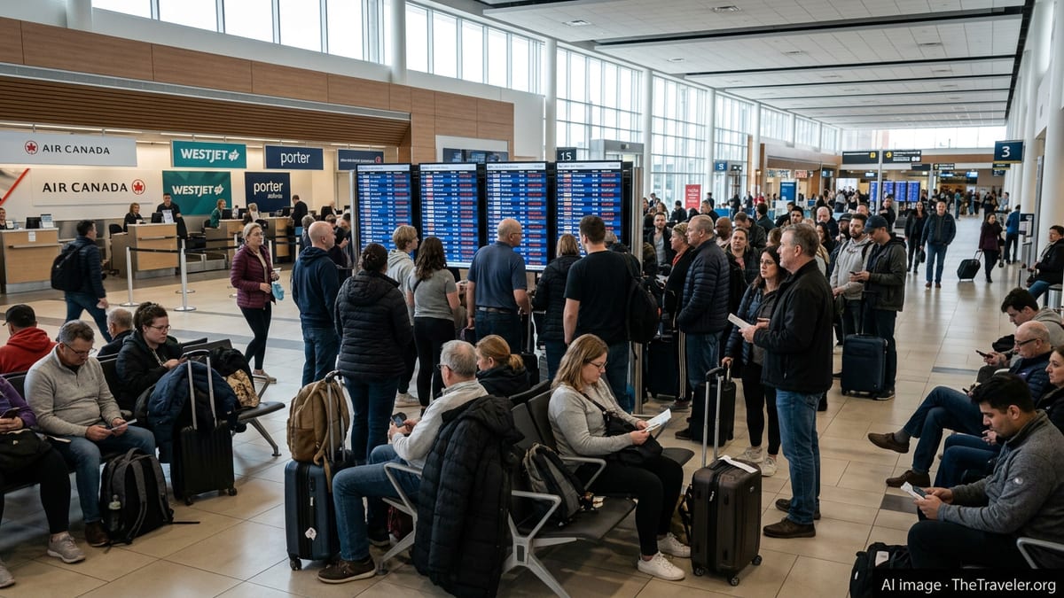 Halifax Flight Disruptions Strand Travellers Across Canada
