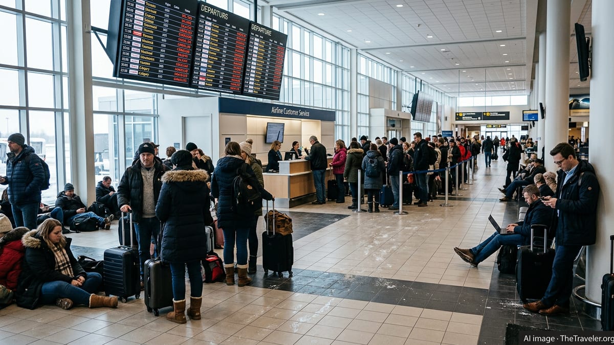 Halifax flight chaos leaves travellers stranded nationwide