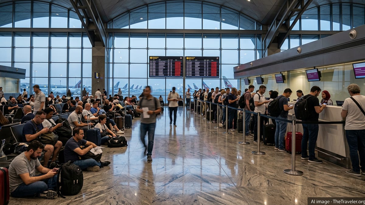 Hamad Airport Chaos as 536 Flights Canceled Across Region