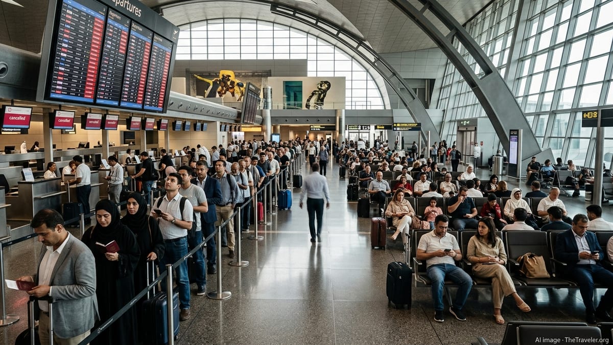 Doha Hub Snarled as 91 Flights Cancel, Rippling Across Regions