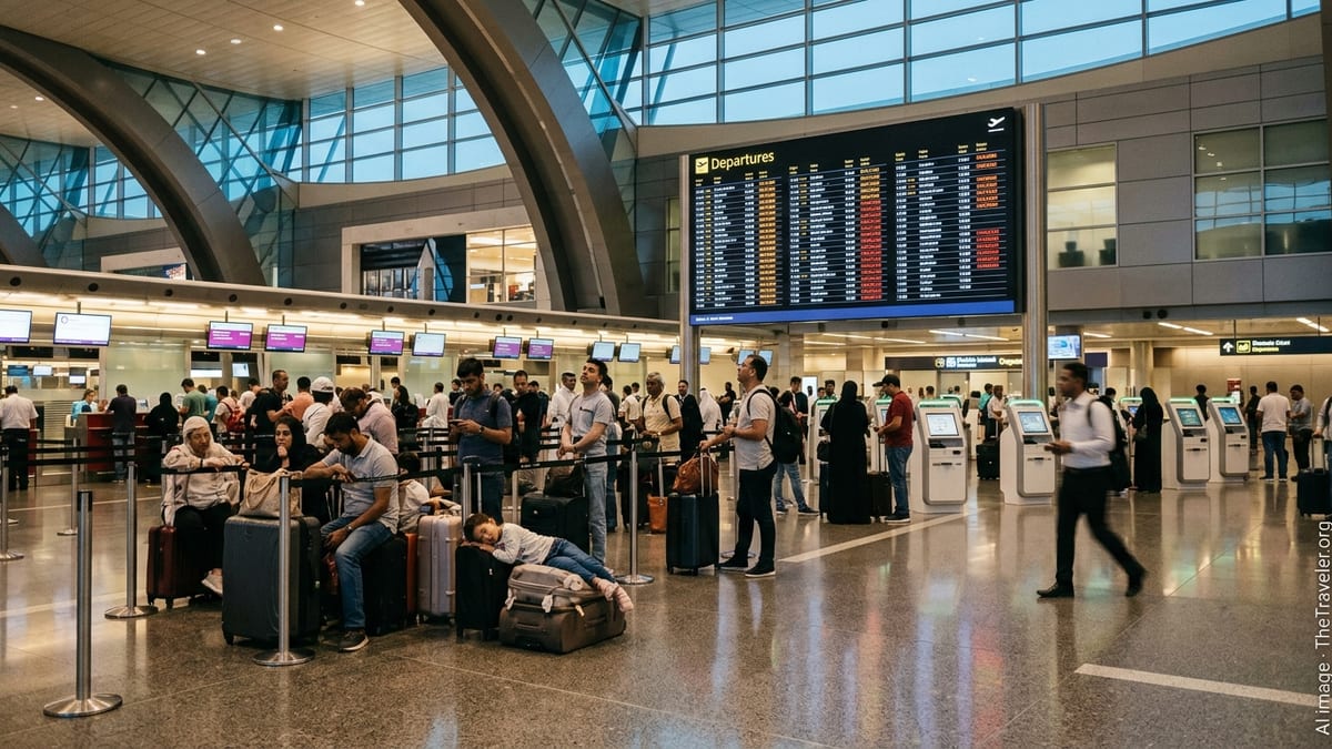 Flight Disruptions Hit Hamad Airport as 26 Services Canceled