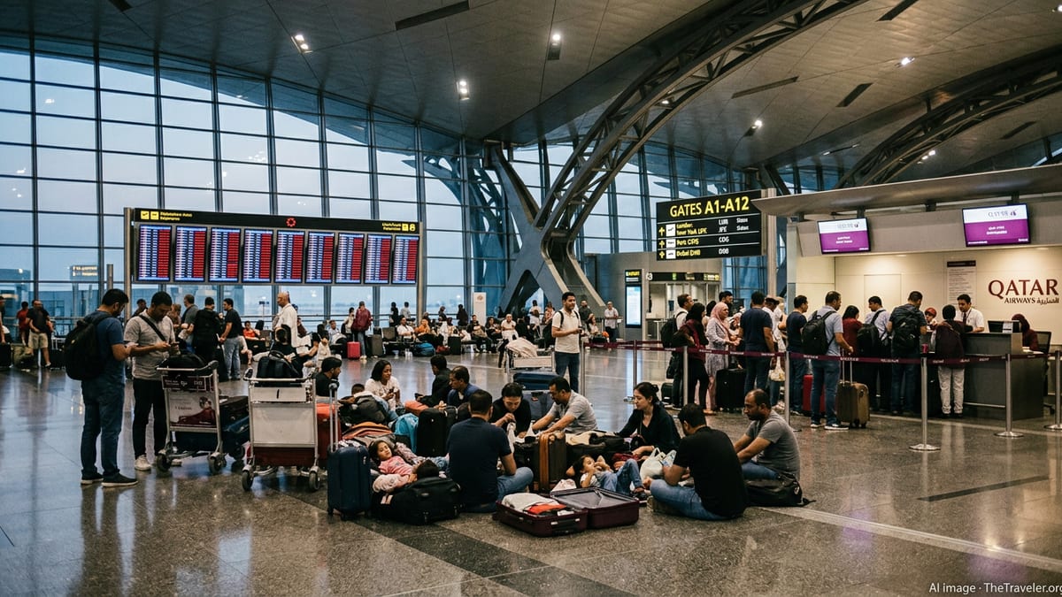Mass Cancellations Snarl Travel at Doha’s Hamad Airport